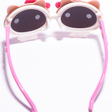 KITTY UNBREAKABLE SUNGLASSES - PEACH