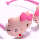 KITTY UNBREAKABLE SUNGLASSES - PEACH