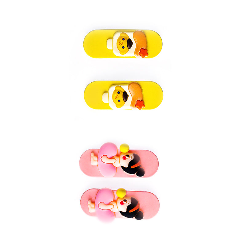 DOLL & POMPOMPURIN TIC-TAC PINS