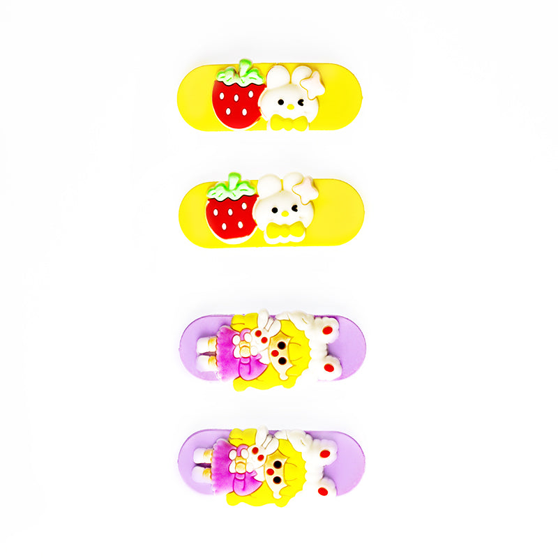 GIRL & STRAWBERRY TIC-TAC PINS