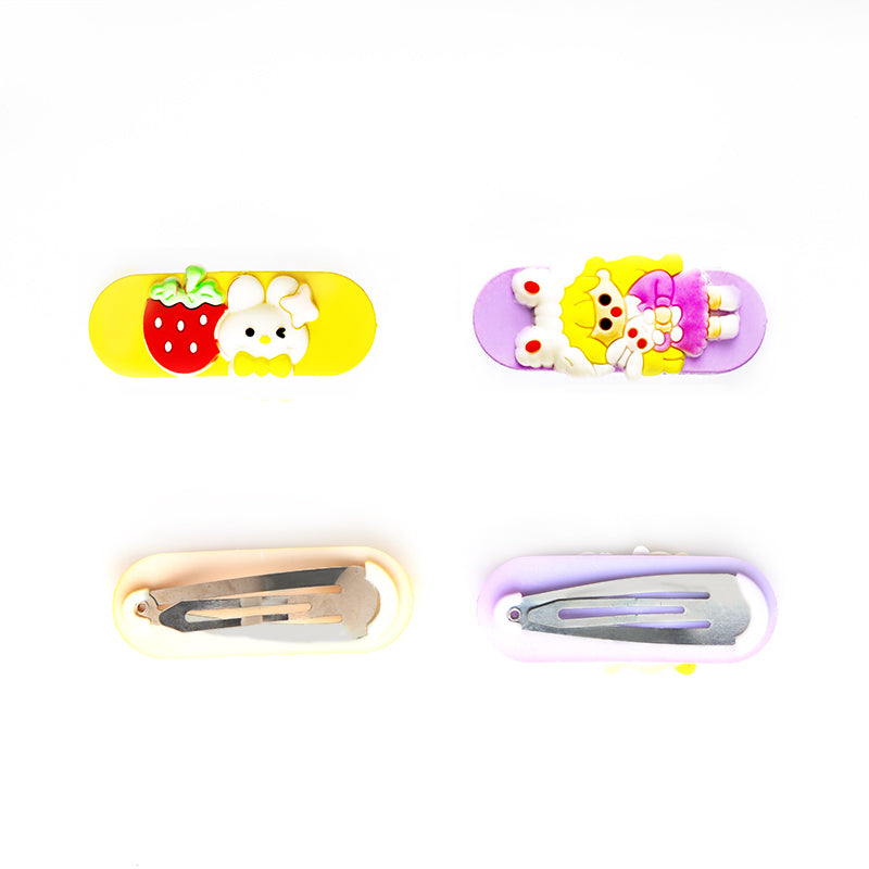 GIRL & STRAWBERRY TIC-TAC PINS