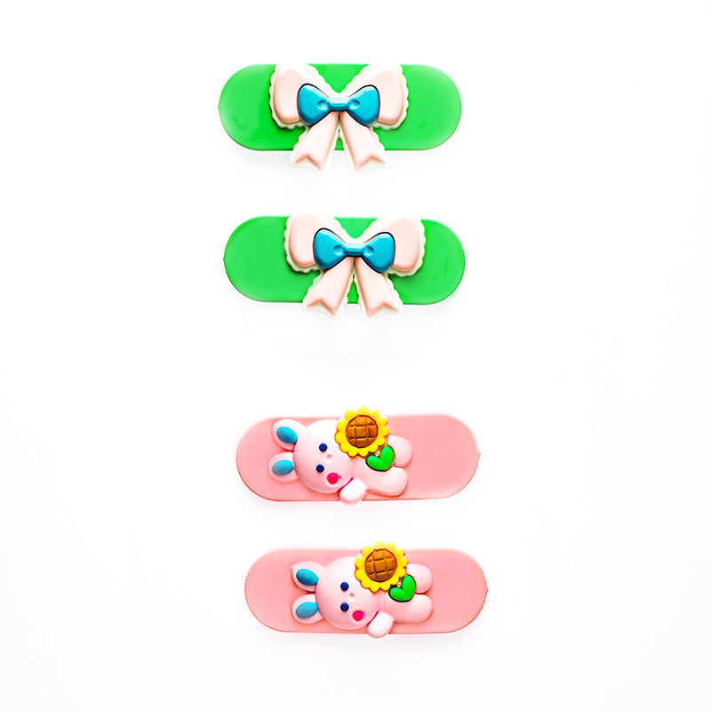 BUNNY & BOW TIC-TAC PINS