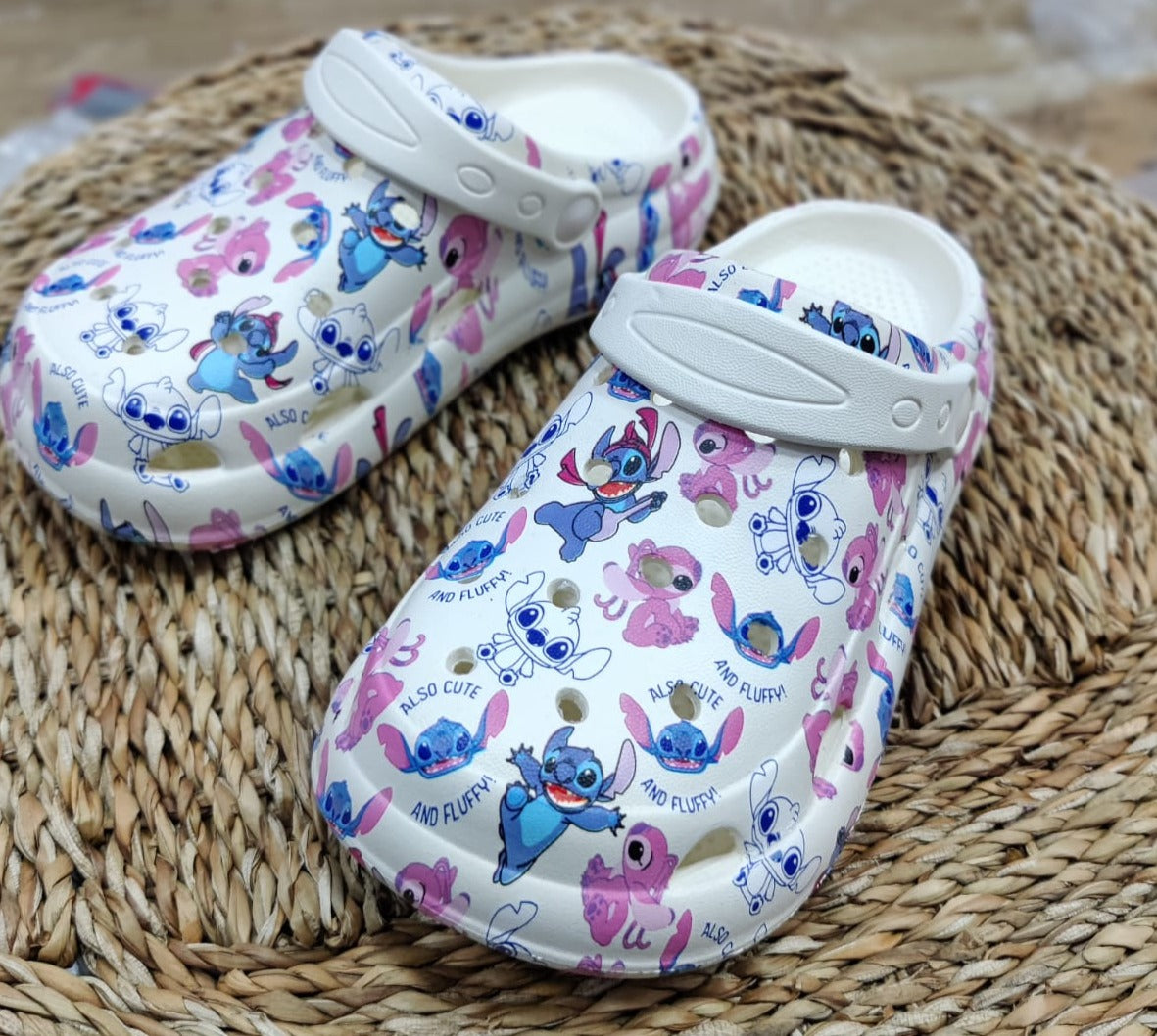 LILO & STITCH CROCS - WHITE