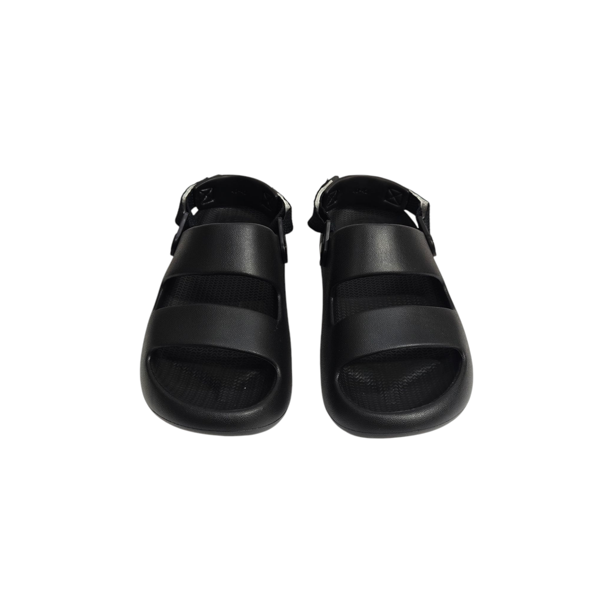 SANDAL STYLE BACK STRAP MEN'S CROCS - BLACK