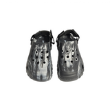 CAMOUFLAGE PRINT MEN'S CLOGS - BLACK