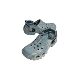 CAMOUFLAGE PRINT MEN'S CLOGS - BLUE
