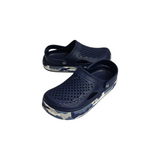 SOLID CAMOUFLAGE PRINT CLOGS- NAVY