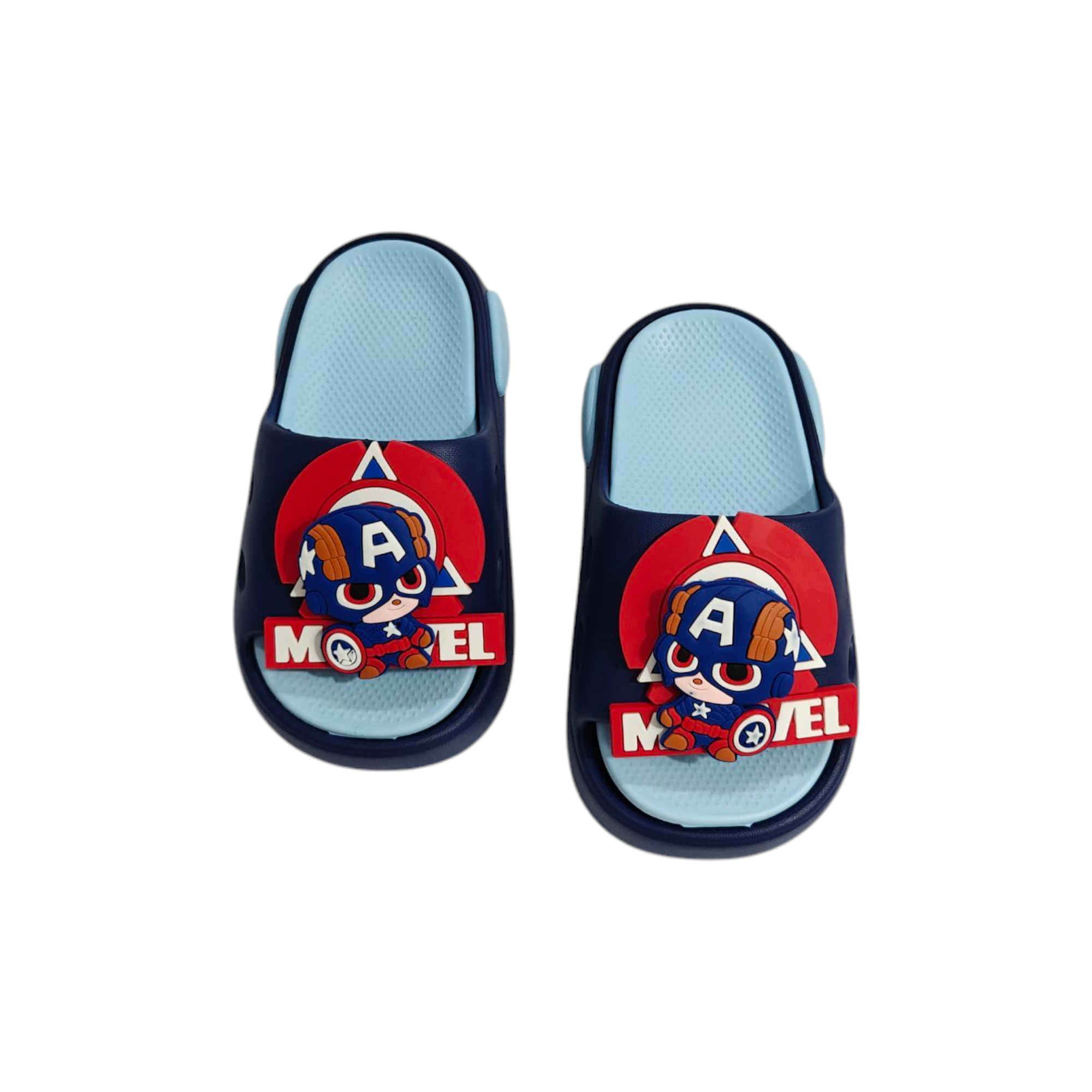 Marvel Applique Flip-Flop - Navy & Light Blue
