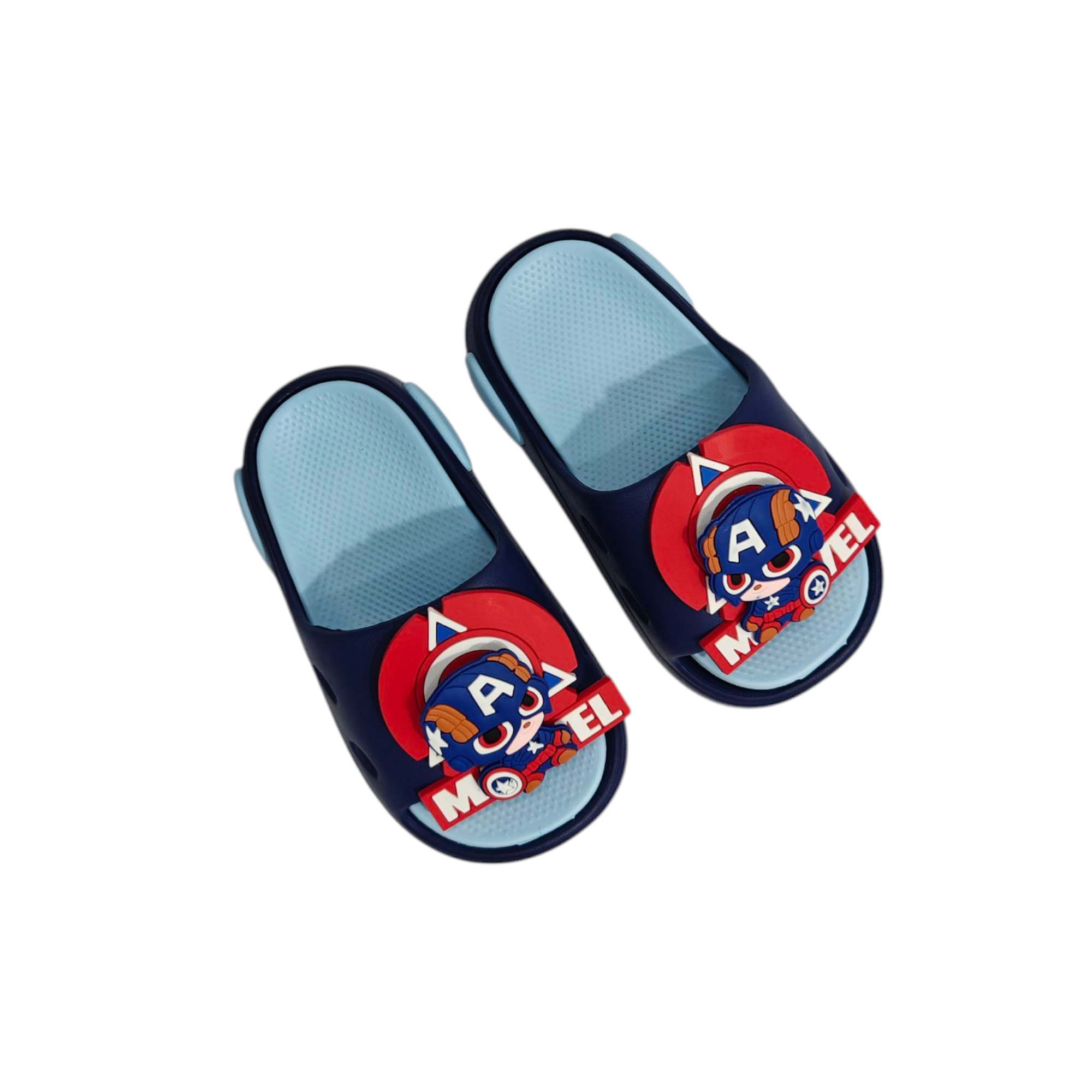 Marvel Applique Flip-Flop - Navy & Light Blue