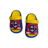 Marvel Applique Sandal Style Clogs - Yellow