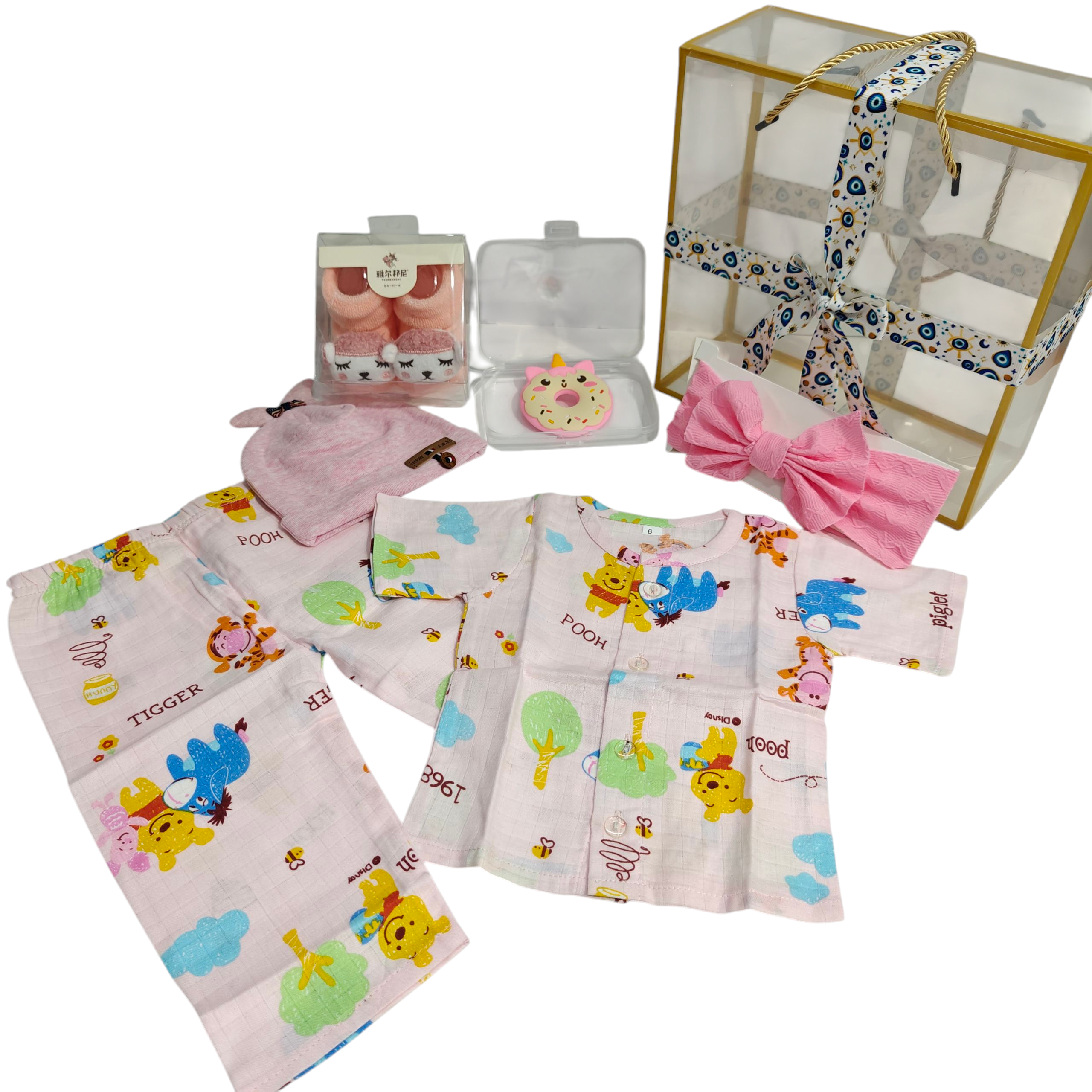 Cute Accessories Hamper - Baby Girl - Customizable