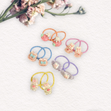 CUTE CARTOON HAIR TIES PACK OF 10 - MULTI COLOR