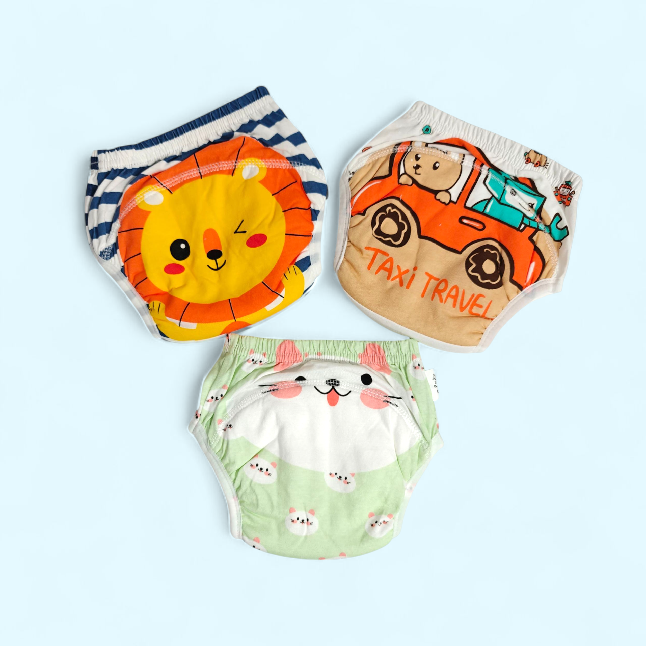 UNISEX PADDED BOTTOMS (UNDERWEAR) - PACK OF 3