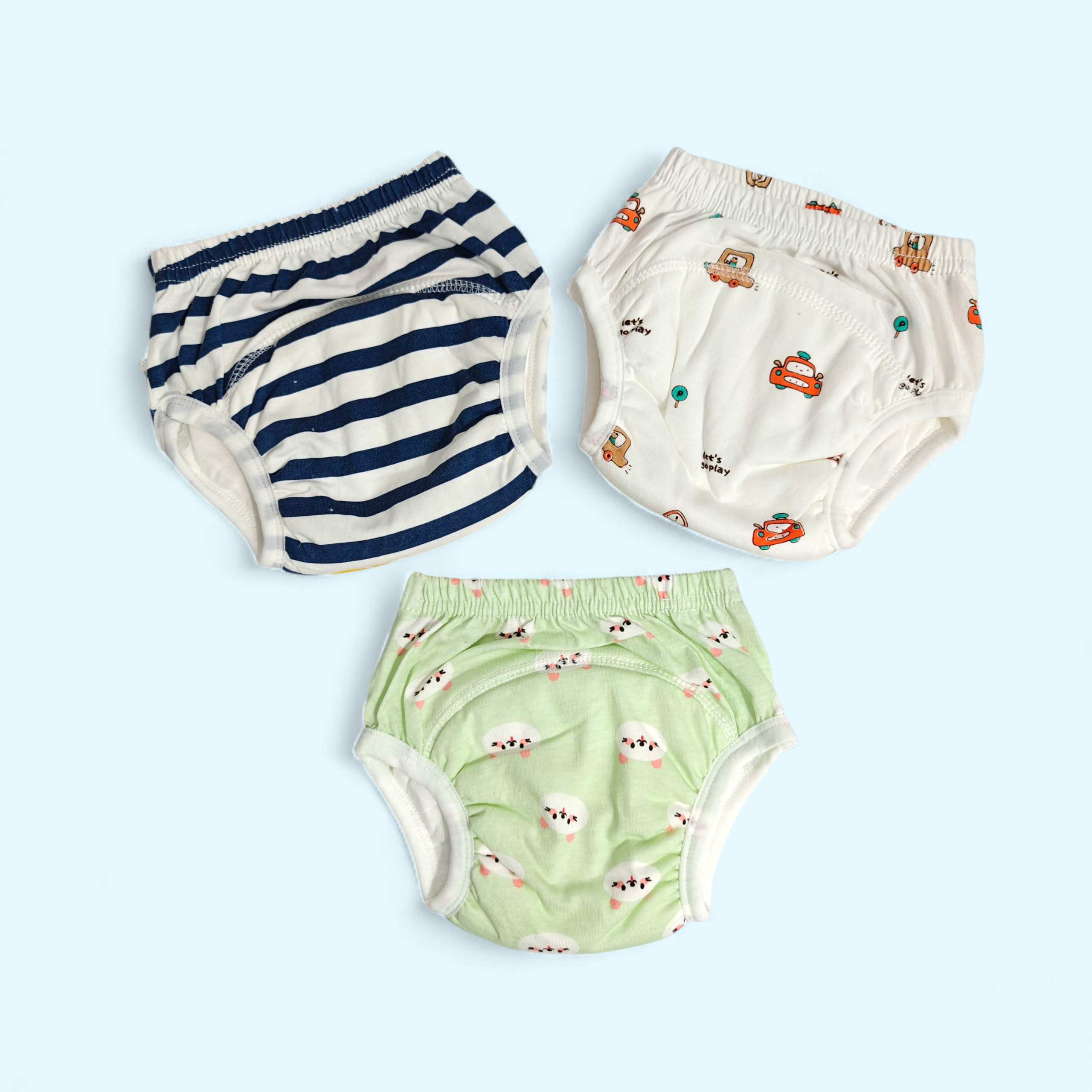 UNISEX PADDED BOTTOMS (UNDERWEAR) - PACK OF 3