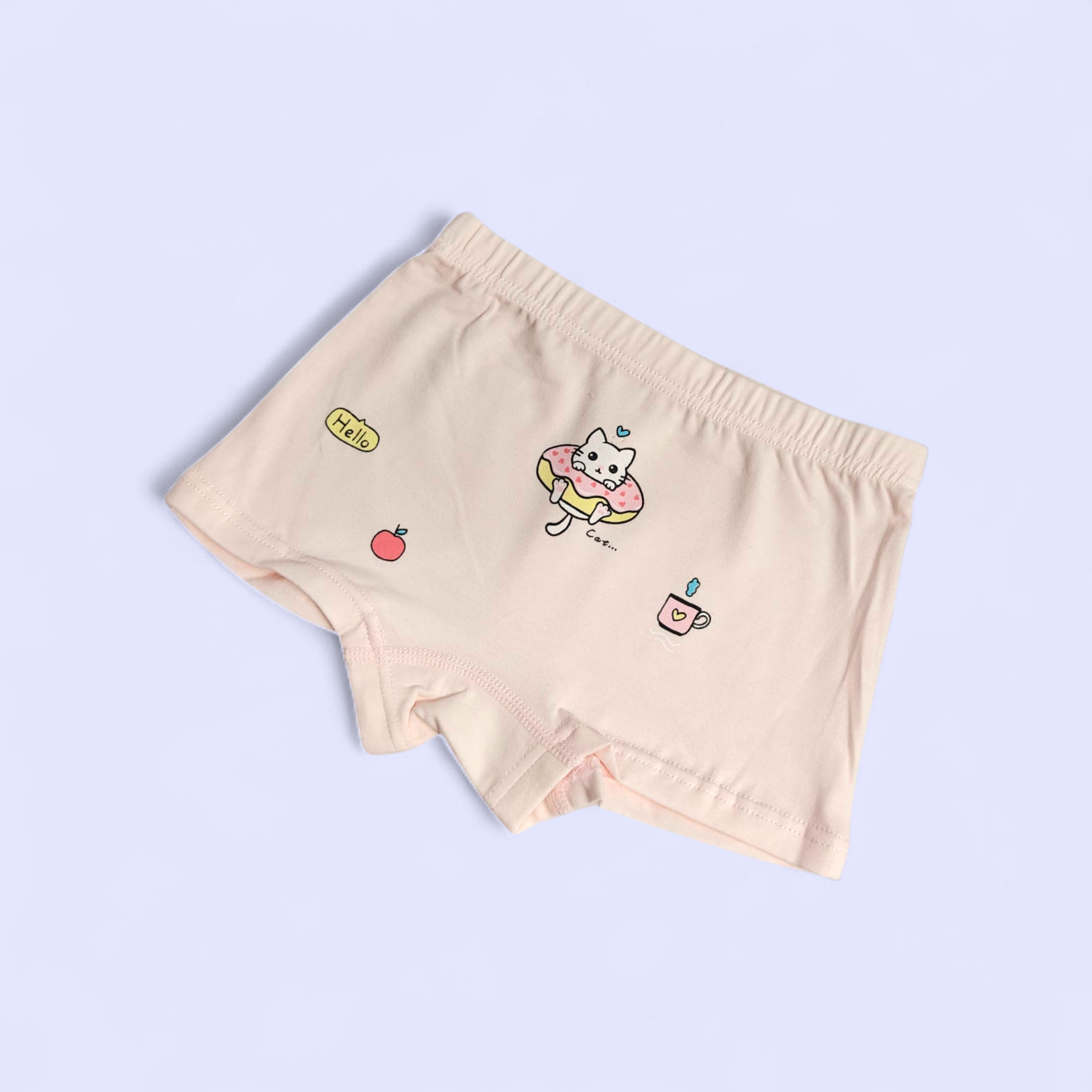 ASSORTED PACK OF 2 CARTOONS PRINTED PANTIES - MULTICOLOR