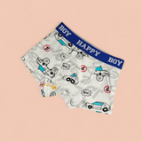 ASSORTED PACK OF 2 VEHICLE & ASTRONAUT PRINTED BRIEFS - MULTICOLOR