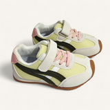 MESH SNEAKERS - GREEN & PINK