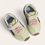 MESH SNEAKERS - GREEN & PINK