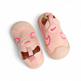 SOLID SLIP-ON SHOES - PINK