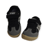 WAVE DETAILED SNEAKERS - BLACK
