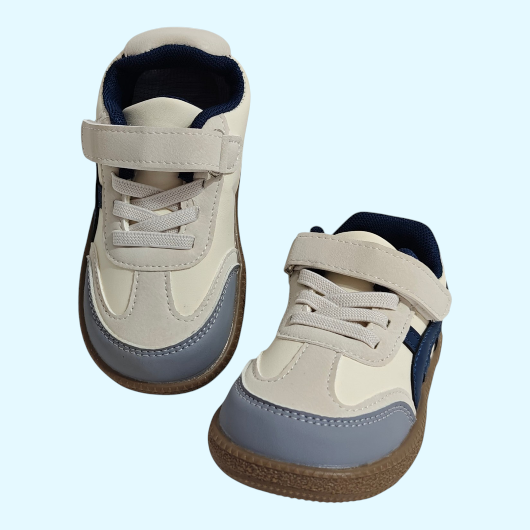 LITTLE EXPLORER CASUAL SNEAKERS - WHITE