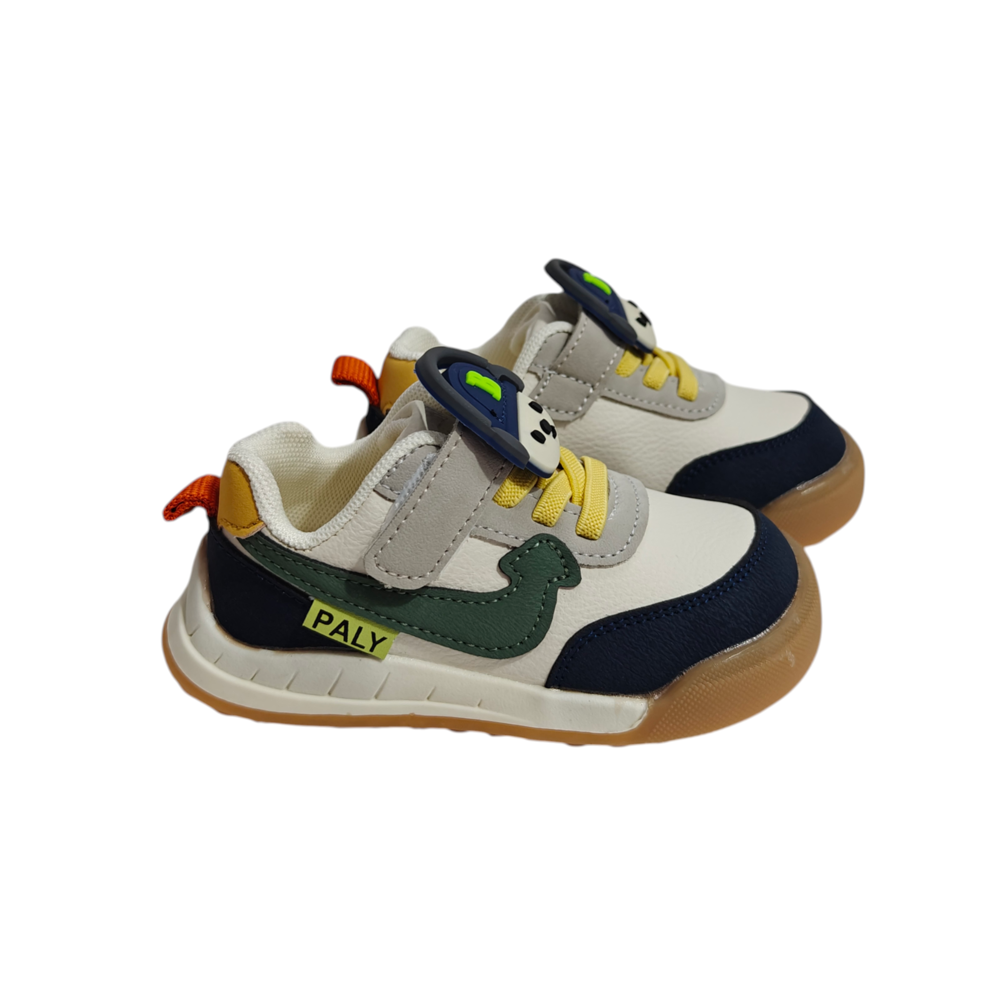 BEAR APPLIQUE SNEAKER - NAVY