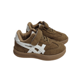 SUEDE DEATILED SNEAKERS - KHAKI