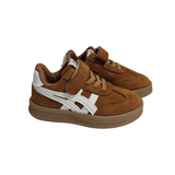 SUEDE DEATILED SNEAKERS - BROWN