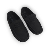 FASHION PATCH LOAFERS - BLACK