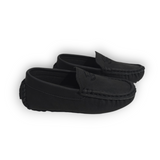 FASHION PATCH LOAFERS - BLACK