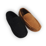FASHION PATCH LOAFERS - TAN