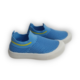 SOLID SLIP-ON SHOES - LIGHT BLUE