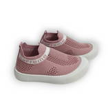 SOLID SLIP-ON SHOES - PINK