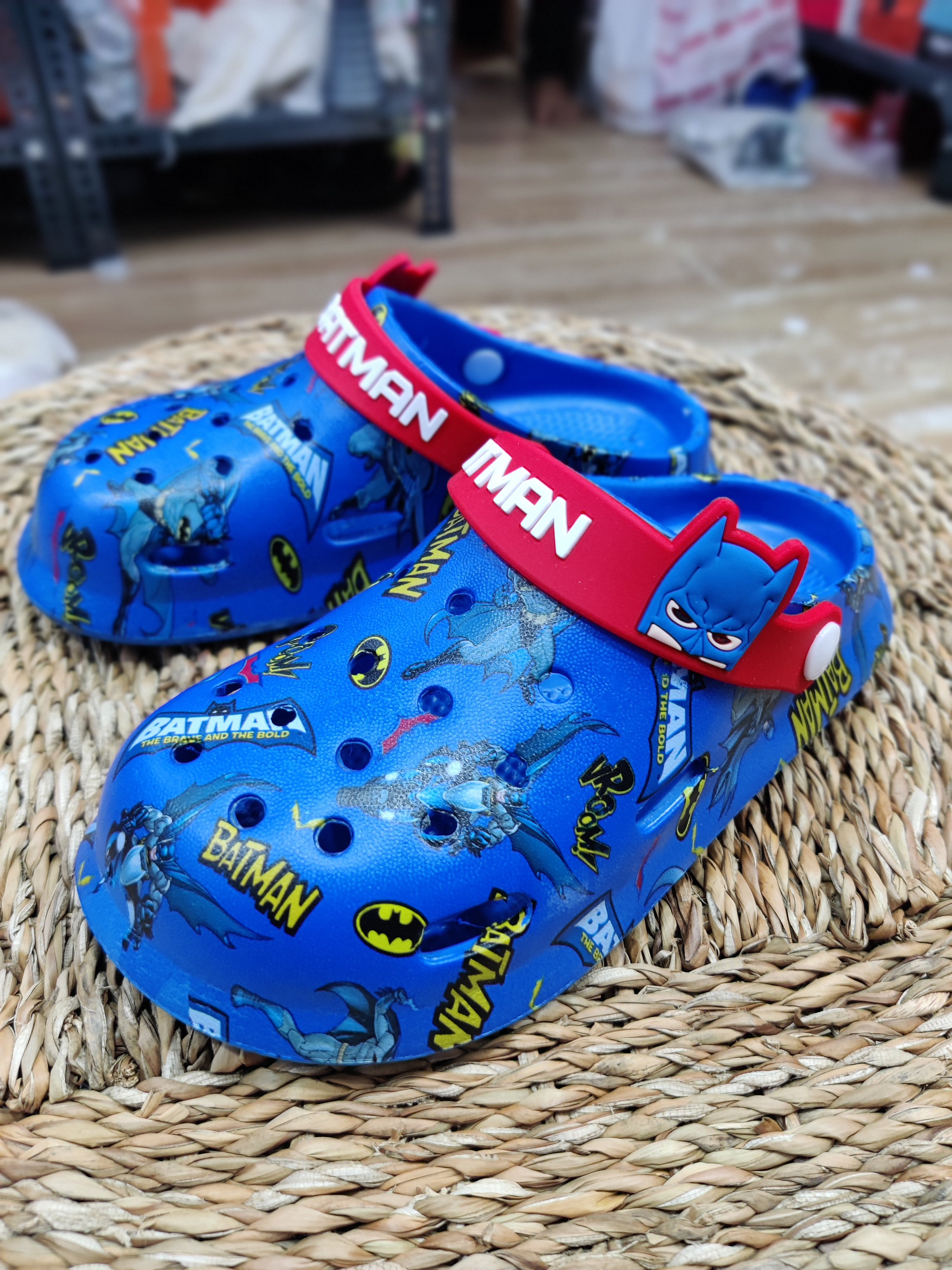 BATMAN CROCS - DARK BLUE