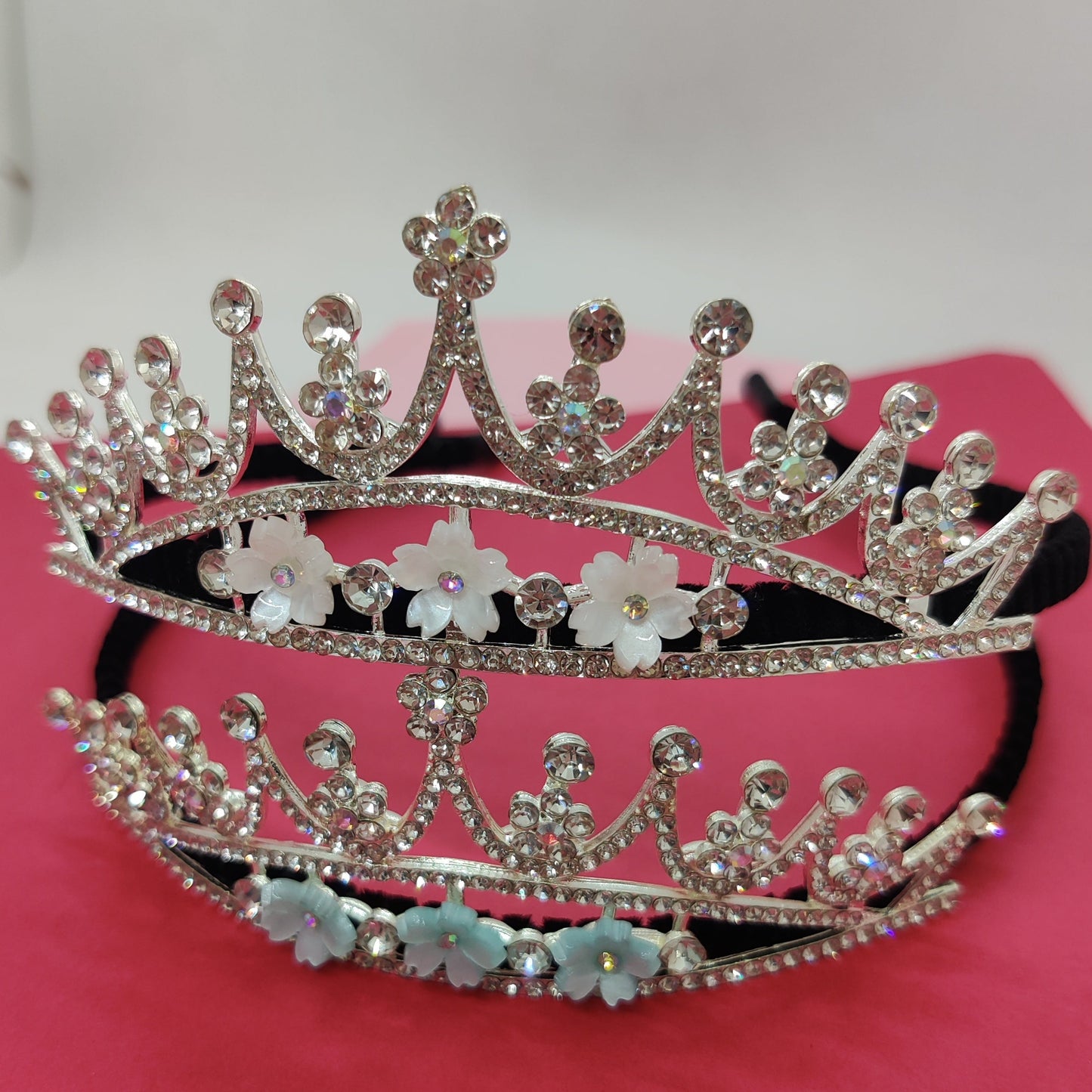 BEADED CROWN APPLIQUE HAIRBAND