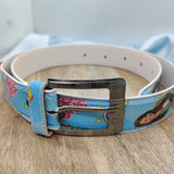 PRINTED WAIST BELT