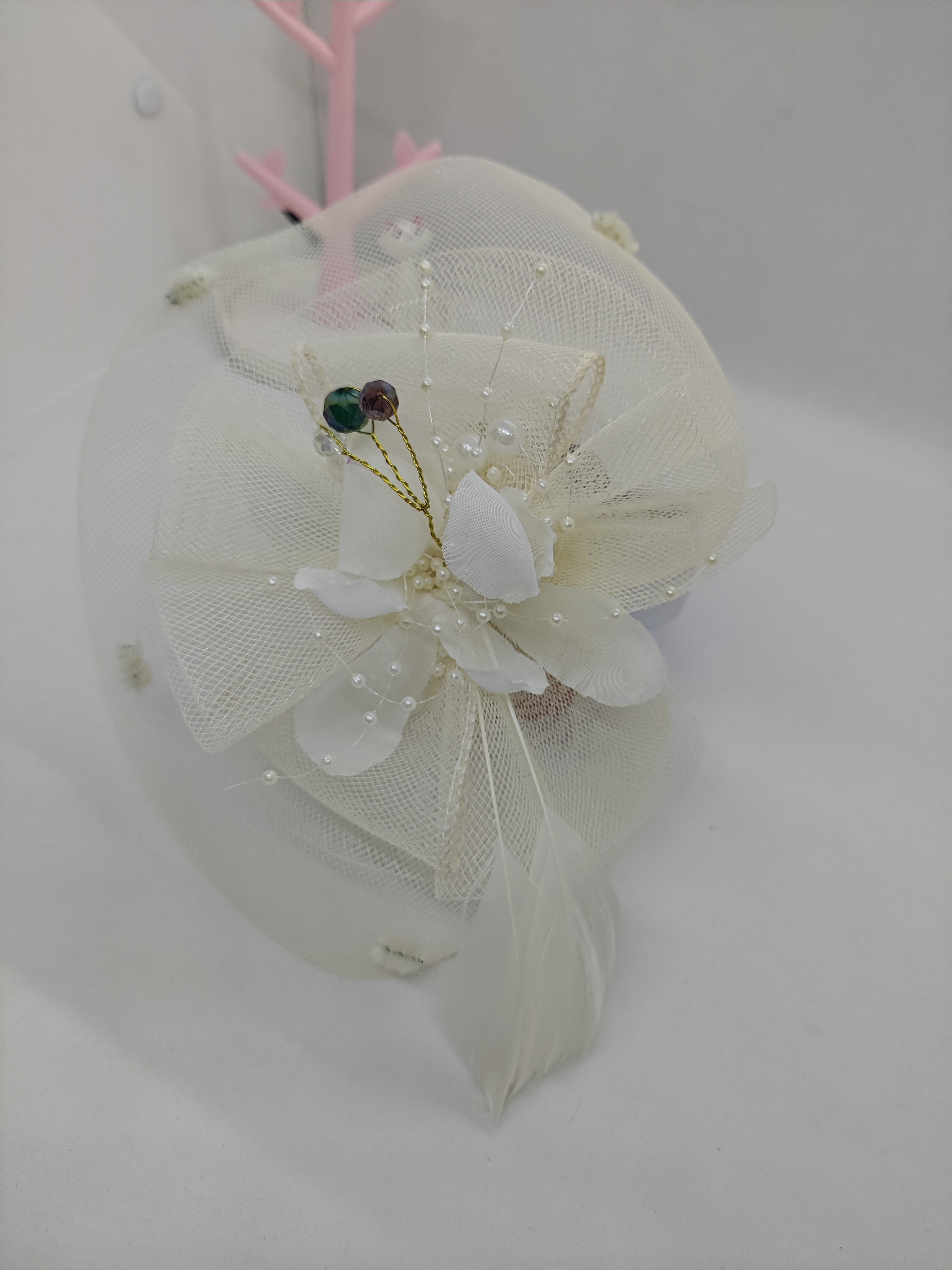 PEARL HAT PIN HAIRBAND