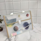 SPACE THEME FOLDER - GOLD
