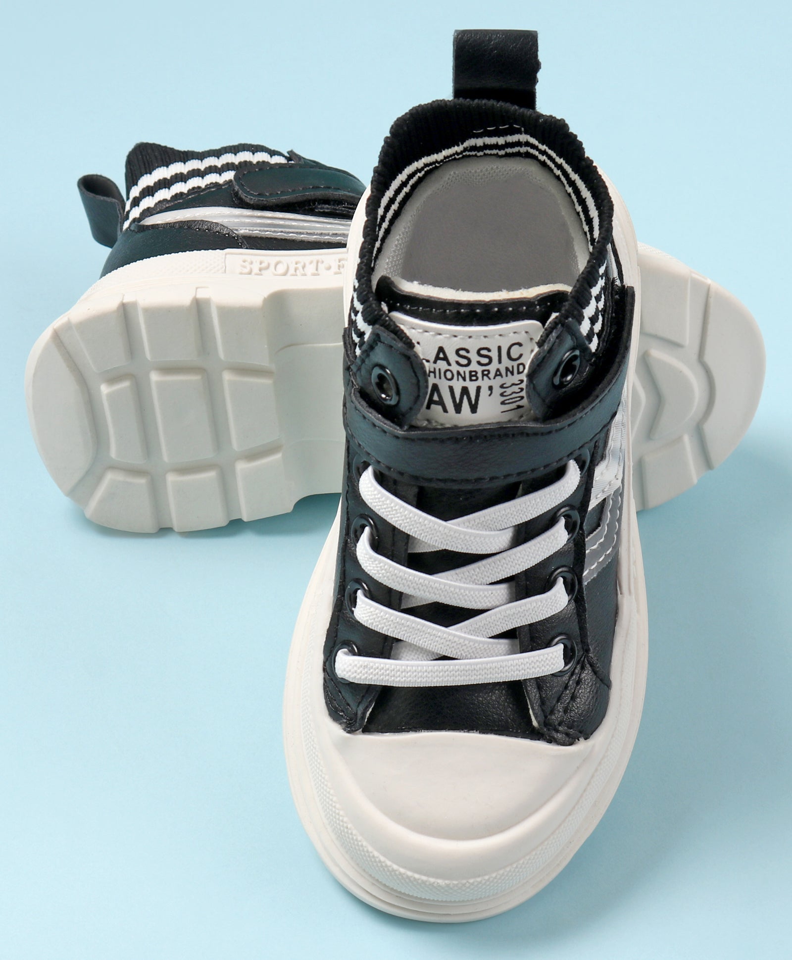 Palm angels black velcro 2025 vulcanized sneakers