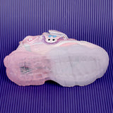 CARTOON APPLIQUE LED SHOES - PINK