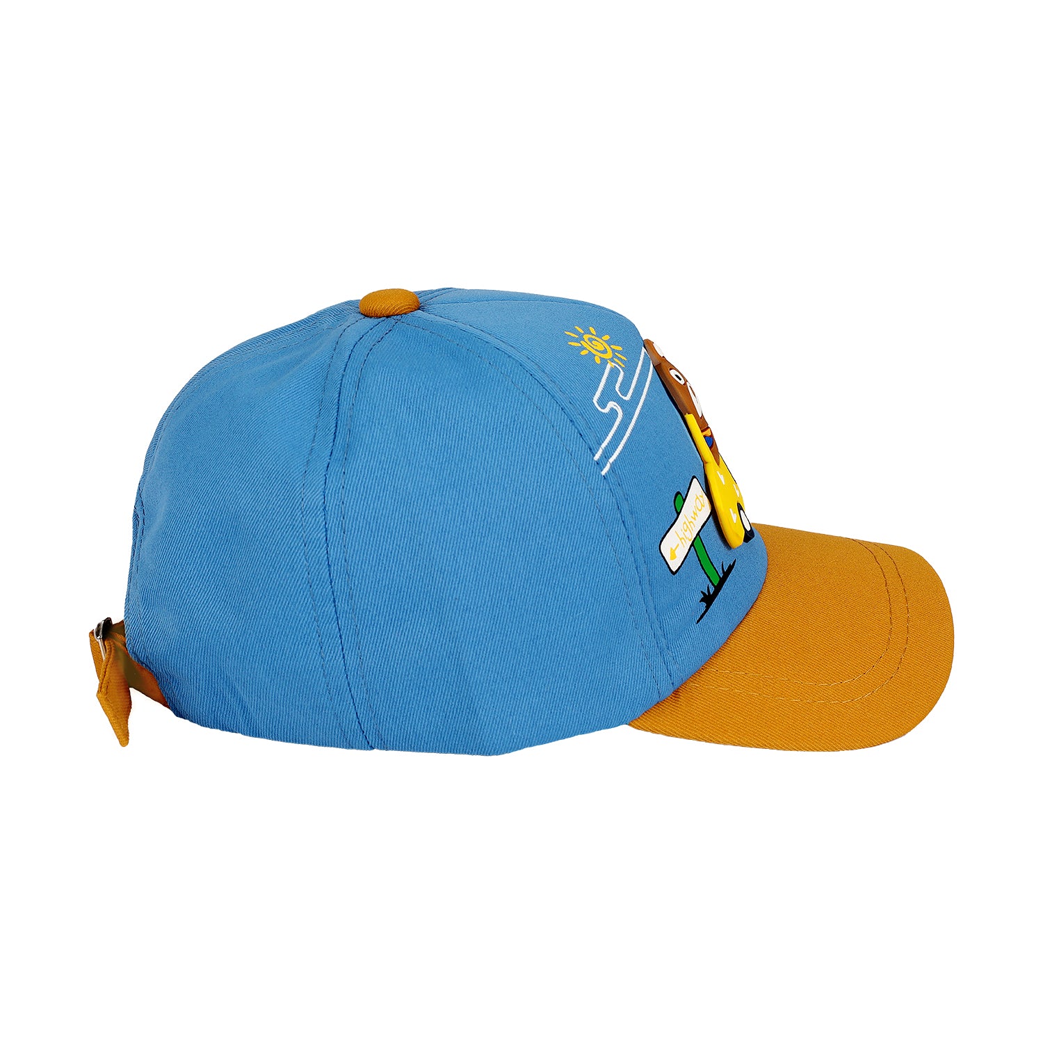 BEAR PATCH APPLIQUE CAP - BLUE