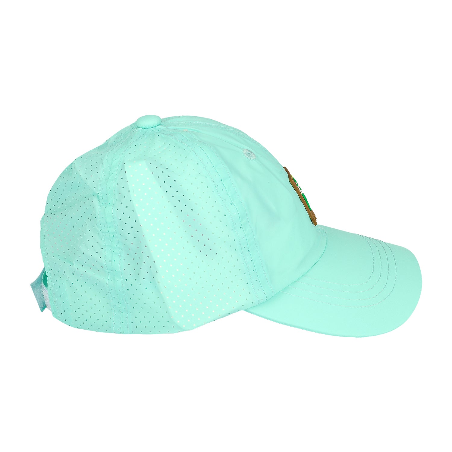 SOLID COLOR PATCH DETAILED CAP - SEA GREEN