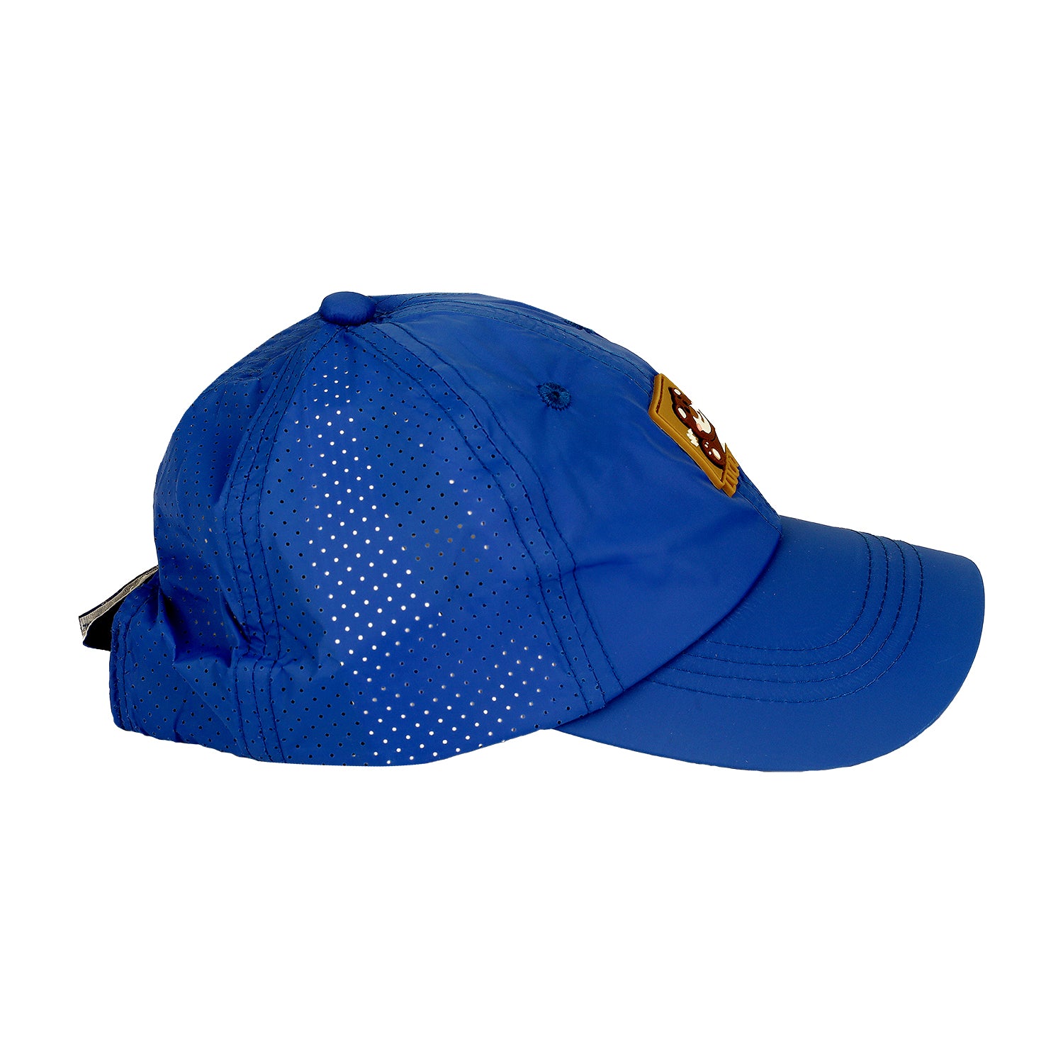 SOLID COLOR PATCH DETAILED CAP - DARK BLUE