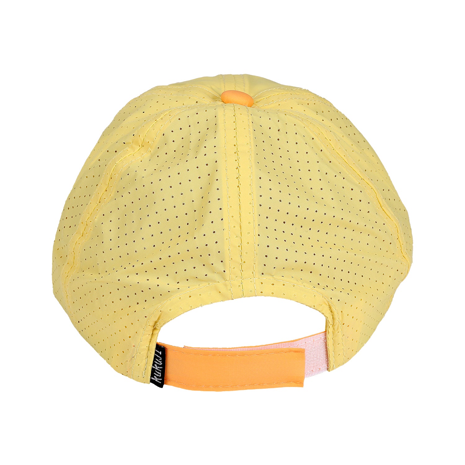 LETTER EMBROIDERED CAP - YELLOW