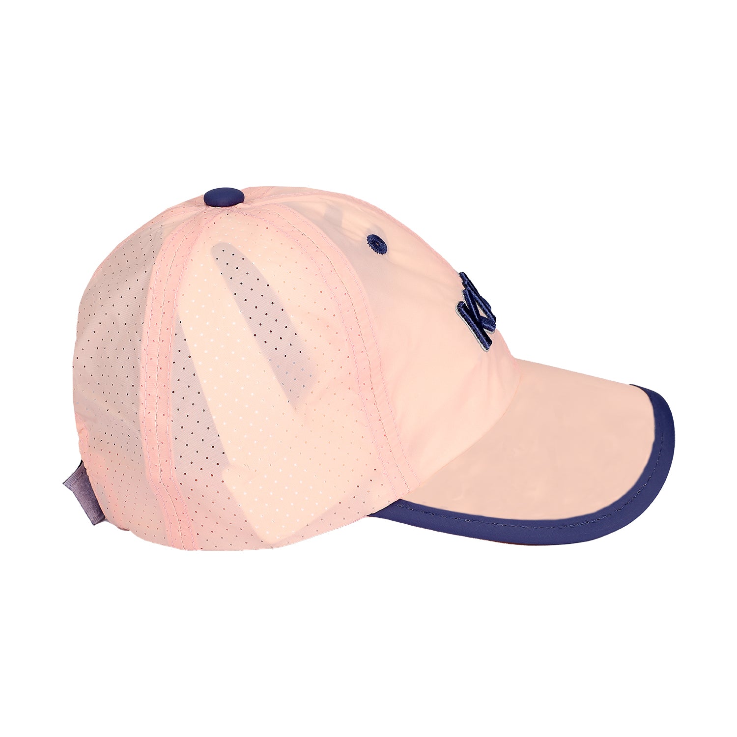 LETTER EMBROIDERED CAP - PINK