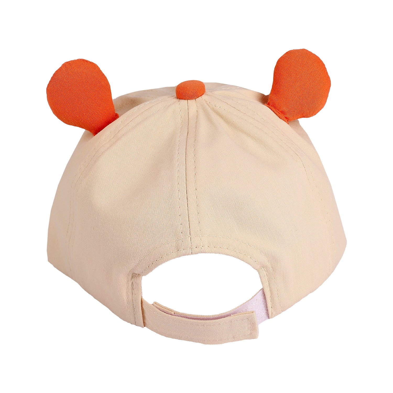 FROG FACE DESIGN CAP - ORANGE