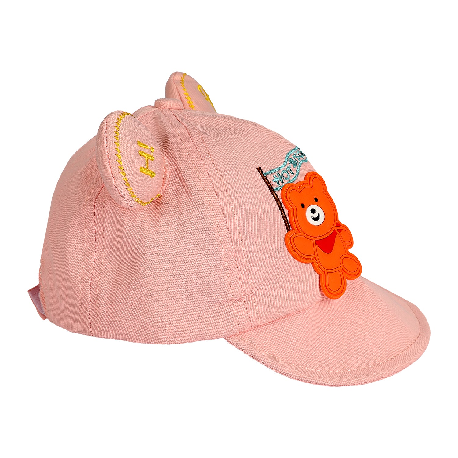 BEAR PATCH CAP - PINK