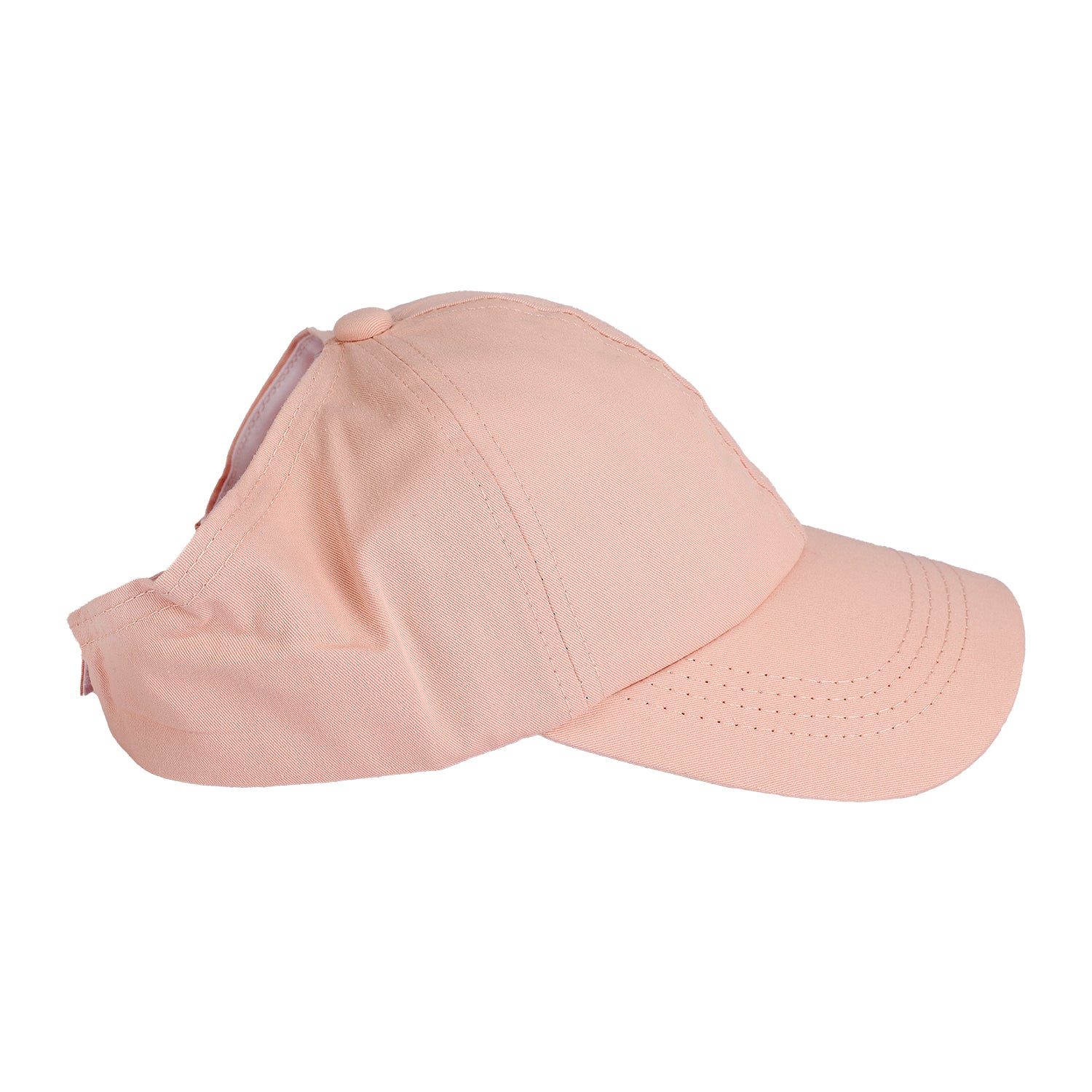 P LETTER EMROIDERED CAP - PINK