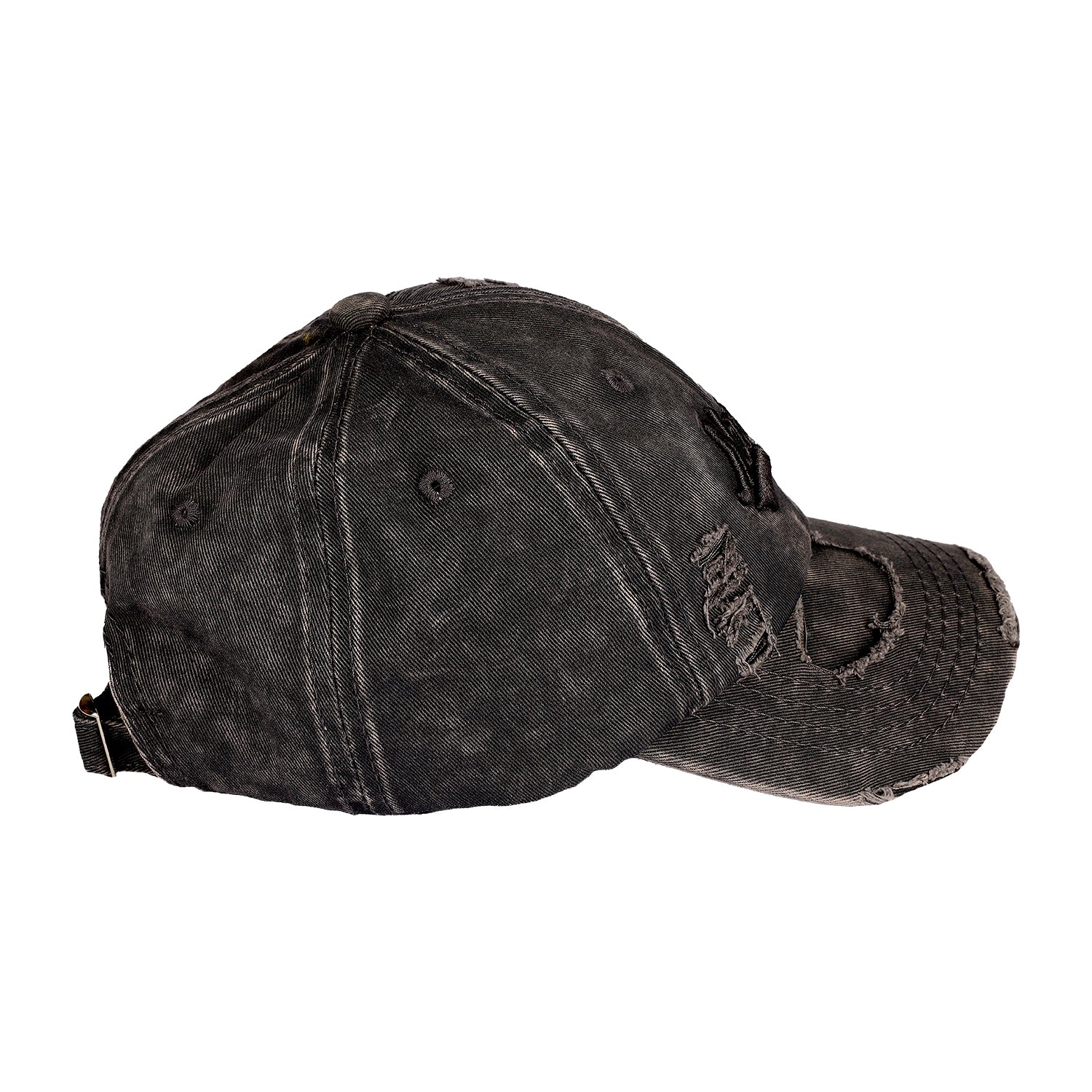 NEW ERA EMROIDERED DENIM CAP - GREY