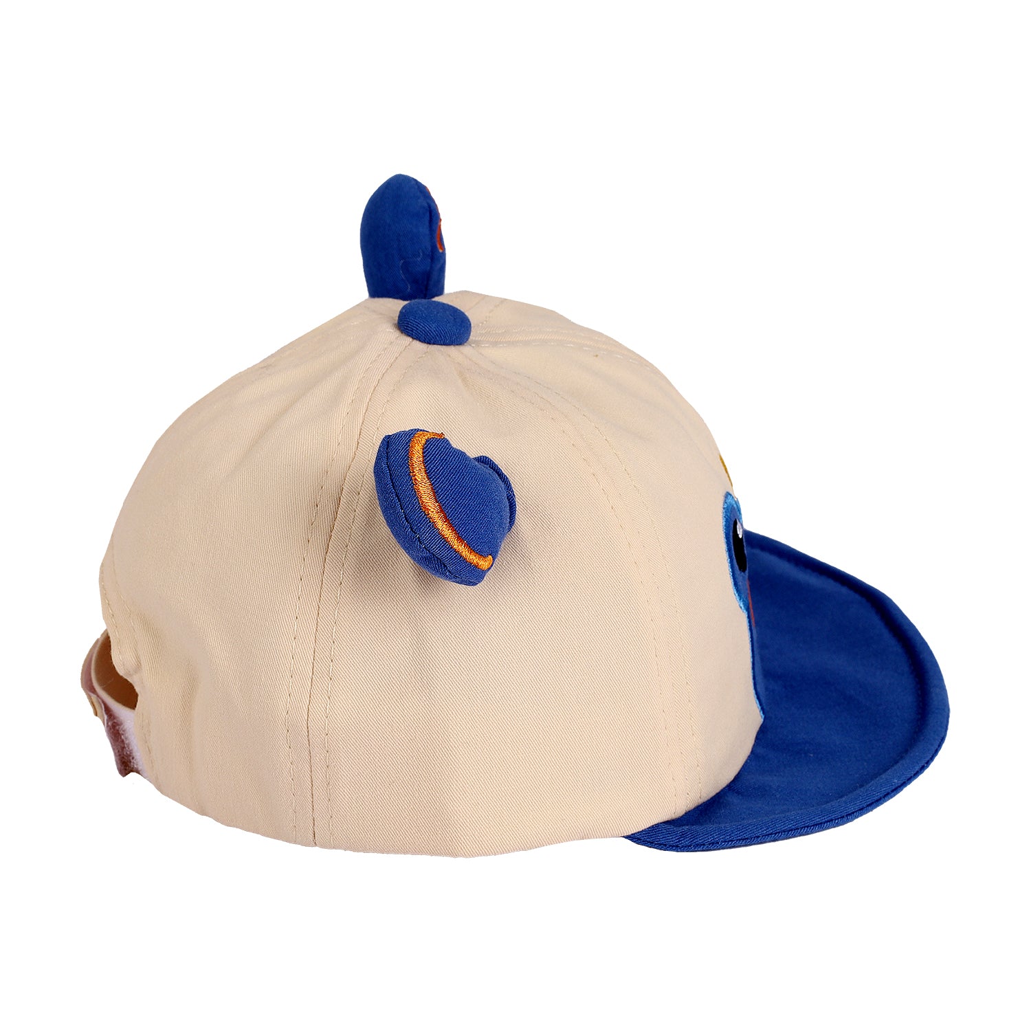 FROG FACE DESIGN CAP - BLUE